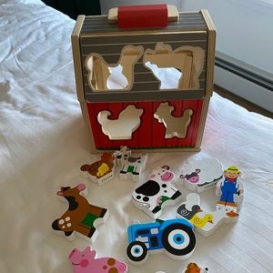 Mellissa and Doug Farm Puzzle